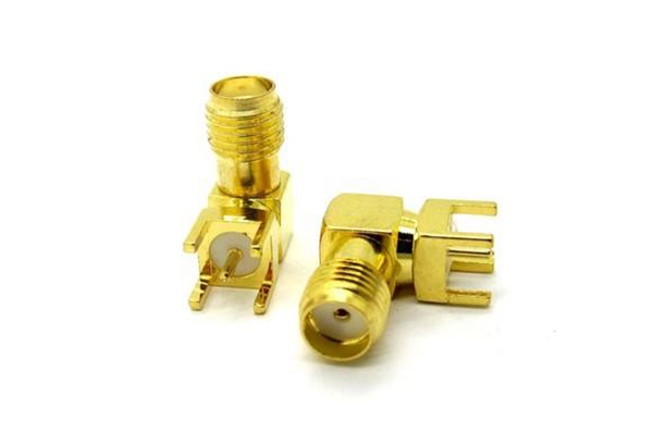 SMA (f) R/A Jack for PCB