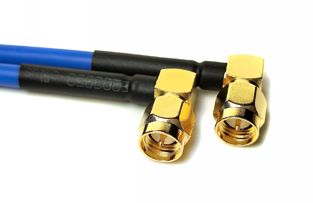 Rg141 Cable Connector SMA Male Right Angle