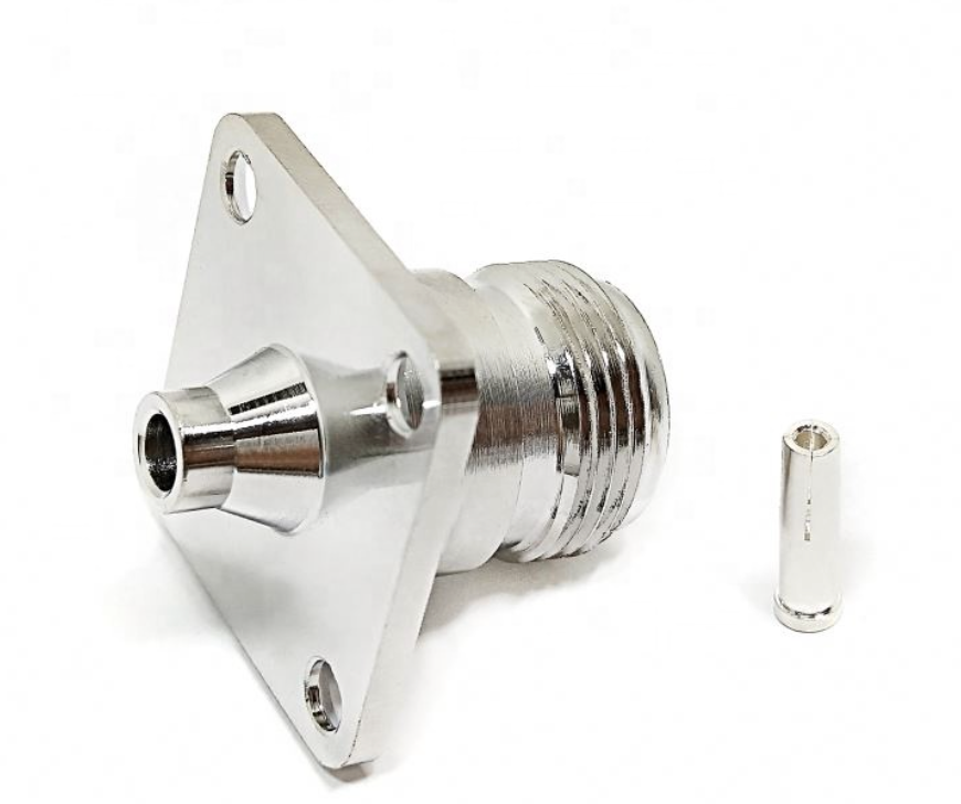 N female for rg141,N type female jack square connector ,N jack connector for RG402 RG141