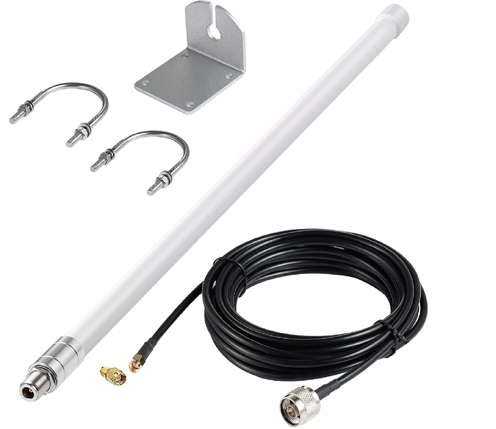 sma female bulkhead to sma female rf antenna
