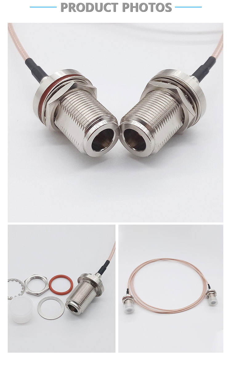 F type RG316 Coaxial Cable Assembly