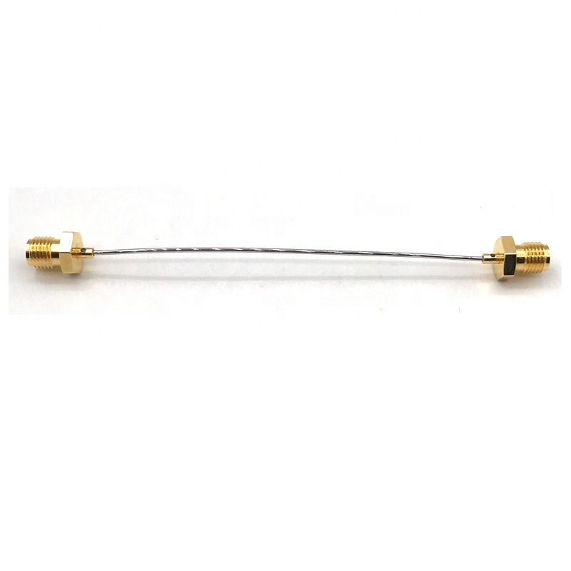 SMA for RG141 jumper pigtail cable assembly