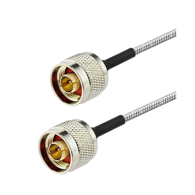 RG141 RF Coaxial Semi-rigid Cable RG402 RG405 Cable SMA To N Type SMA Pigtail Cable 3M 5M