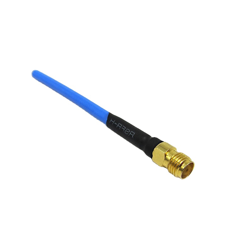 Low-loss RF Coaxial RG141 Half-flexible Cable With SMA Female Connector