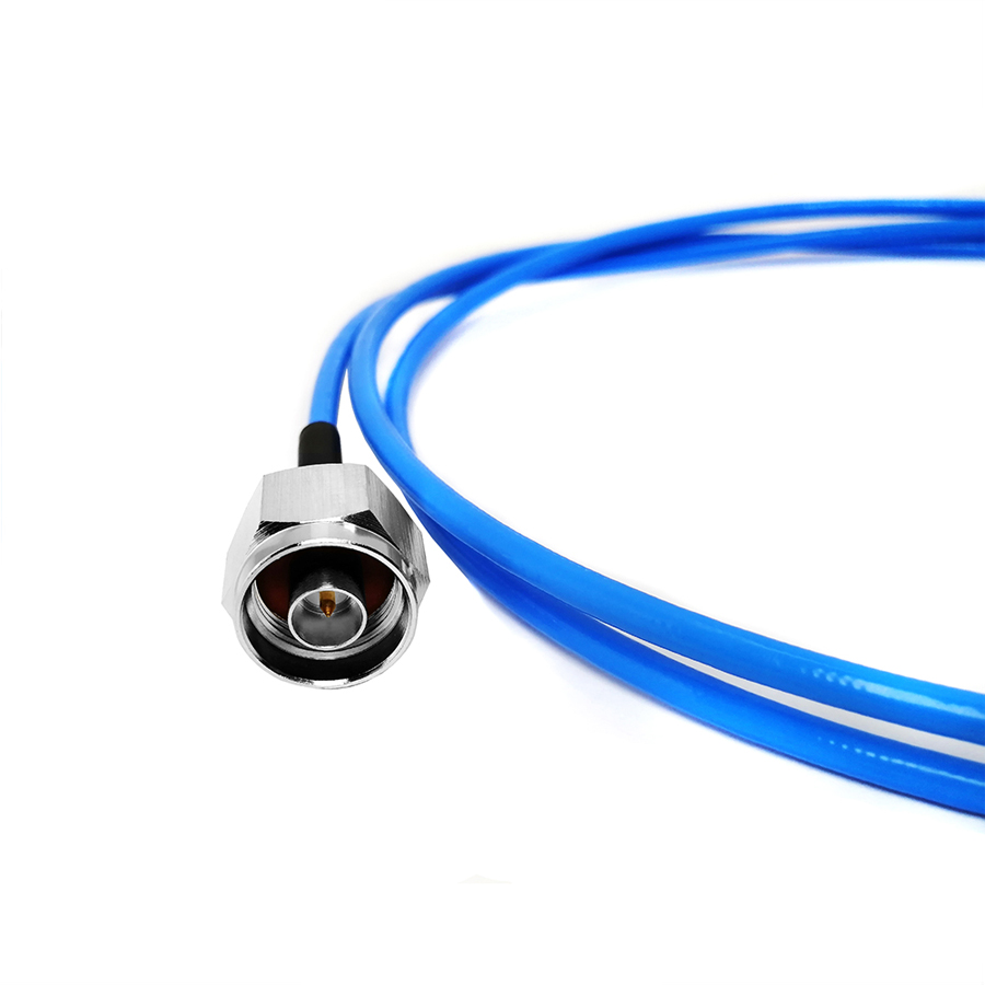 Low Loss N Type Male to N Type Male RG141 Cable，RG402 RG086 RG141 RF Coax Cable Right Angle SMA Male To SMA Male Cable Assembly RG405