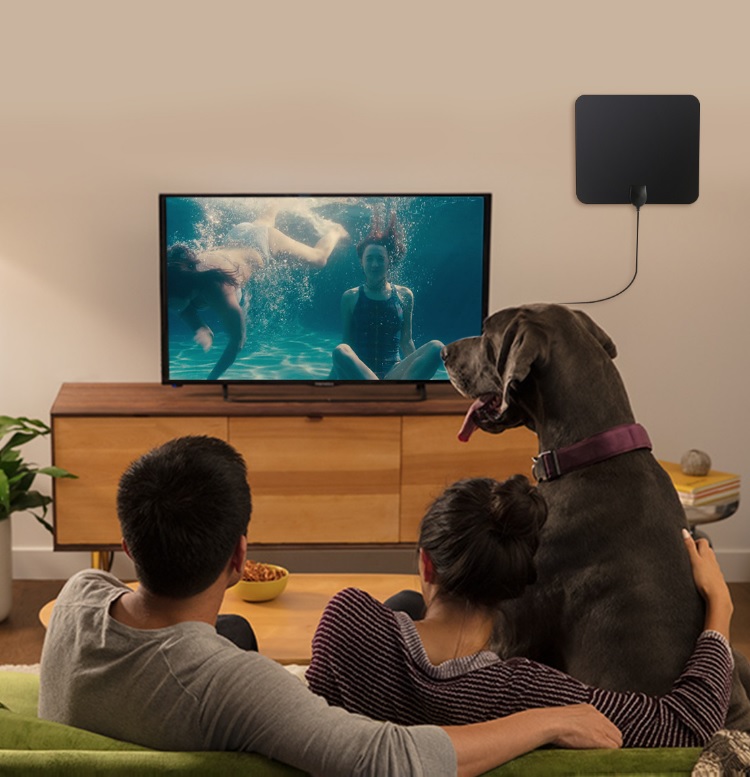 Long Range Communication Antenna Tv Digital 1080p 4k Free Channel Digital Indoor Hdtv Uhf Vhf Film Tv Antenna