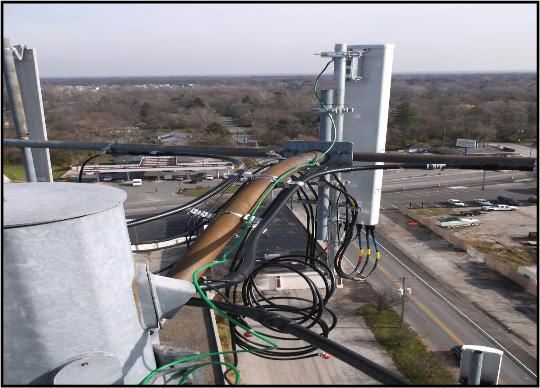 Base Station antenna 5.8ghz dual band antenna 5725 - 5850 MHz 2 x 17 dBi Directional Base Station Repeater Sector Panel Antenna