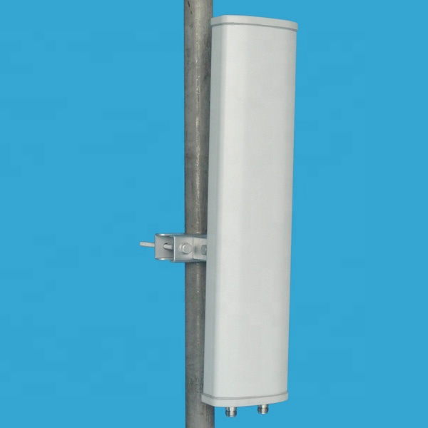 Base Station antenna 5.8ghz dual band antenna 5725 - 5850 MHz 2 x 17 dBi Directional Base Station Repeater Sector Panel Antenna