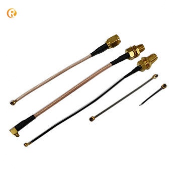 RF Jumper RF Pigtail Coaxial Cable Assembly 10cm with SMA female to MMCX male plug Connector RG 178 Coaxial Cable