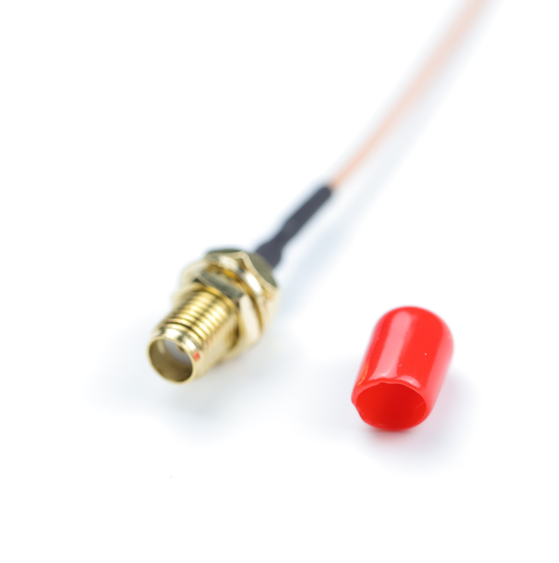 RF Jumper RF Pigtail Coaxial Cable Assembly 10cm with SMA female to MMCX male plug Connector RG 178 Coaxial Cable